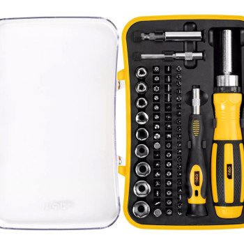 DELI σετ κατσαβίδια ακριβείας DL3565, 65τμχ