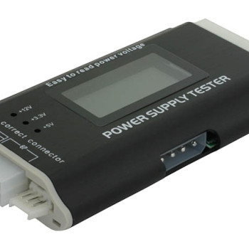DELOCK tester τροφοδοτικού PC 18159, 3.3V/5V/12V, ATX/BTX/ITX