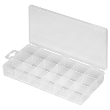 GOOBAY πλαστική θήκη 90149 για μικρά εξαρτήματα, 21x10.5x3cm, διάφανη