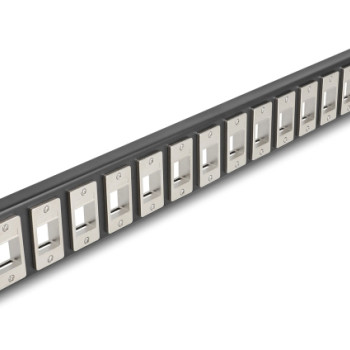 DELOCK Keystone patch panel 66758, 19