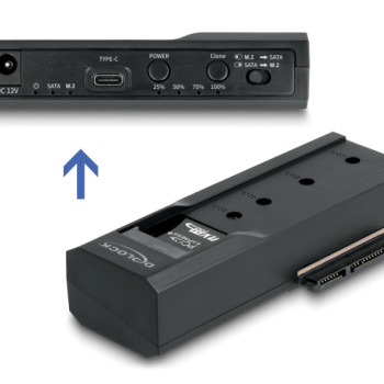 DELOCK docking station για M.2 NVMe/SATA ή 2.5