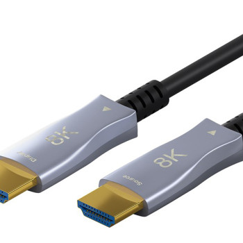 GOOBAY καλώδιο HDMI 2.1 65559 με Ethernet, 8K/60Hz, 48 Gbps, 20m, μαύρο