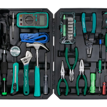 PROSKIT σετ εργαλείων PK-2052TB με βαλίτσα μεταφοράς, 53τμχ