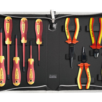 PROSKIT σετ εργαλείων ηλεκτρολόγου PK-2802 με θήκη, 1000V μόνωση, 11τμχ