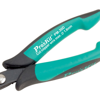 PROSKIT πλαγιοκόφτης PM-30D με αντιολισθητικές λαβές, max Φ1.6mm, 135mm