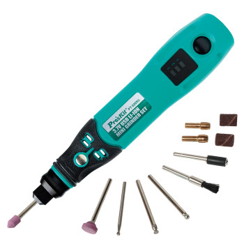 PROSKIT περιστροφικό πολυεργαλείο PT-5205U, 3.7V, 600mah, έως 15000rpm