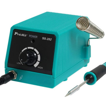 PROSKIT μίνι σταθμός συγκόλλησης SS-202F με κολλητήρι, 10W, 100~450 °C