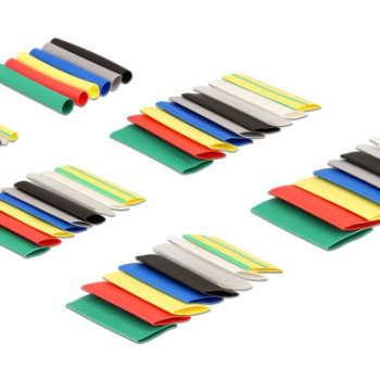 DELOCK σετ θερμοσυστελλόμενων μονωτικών 19400, 2:1, πολύχρωμα, 108τμχ