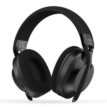 CELEBRAT headphones A34, ασύρματα & ενσύρματα, 40mm, 300mAh, μαύρα