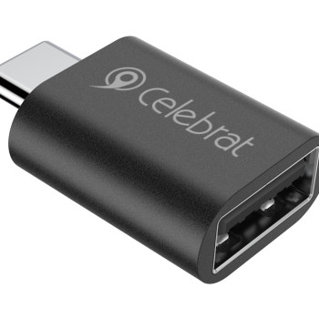 CELEBRAT αντάπτορας USB-C σε USB 3.0 CA-04, 5Gbps, μαύρος