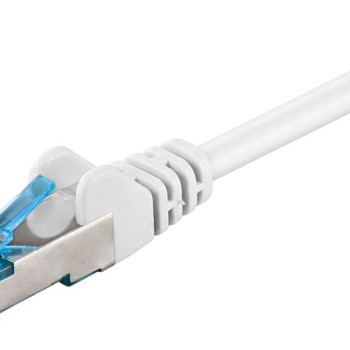 GOOBAY καλώδιο δικτύου 95609, CAT 6A S/FTP, 500 MHz, Copper, 1.5m, λευκό