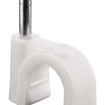 GOOBAY ρόκα στήριξης καλωδίων 17080, 8mm, λευκό, 100τμχ