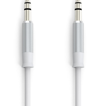 LDNIO καλώδιο ήχου 3.5mm LS-Y02, AUX, 1m, λευκό