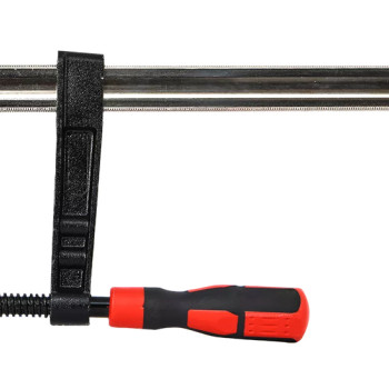 DELI σφιγκτήρας τύπου F DL110830Z με μέγιστο άνοιγμα 300mm, heavy duty, μαύρος