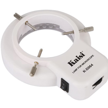 KAISI LED λάμπα για μικροσκόπιο K-D064 με ρυθμιζόμενη φωτεινότητα, 4W