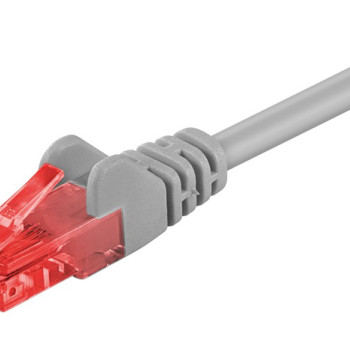 GOOBAY καλώδιο δικτύου 72576, CAT 6 U/UTP, CCA, 250MHz, 3m, γκρι