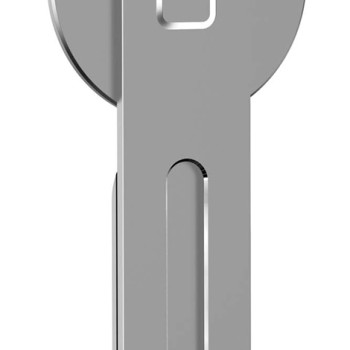 POWERTECH βάση για smartphone PT-1352, μαγνητική, ασημί