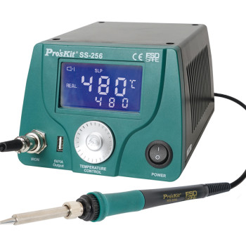 PROSKIT σταθμός συγκόλλησης SS-256B με κολλητήρι, 60W, 200~480 °C