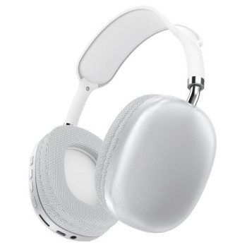 CELEBRAT headphones A35, ασύρματα & ενσύρματα, micro SD, 40mm, 200mAh, λευκά