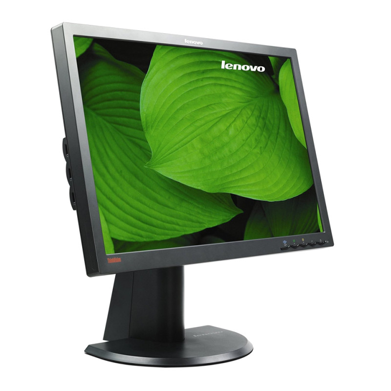 LENOVO used οθόνη L2440X LCD, 24" 1920x1200, VGA/DVI/DisplayPort, Grade B
