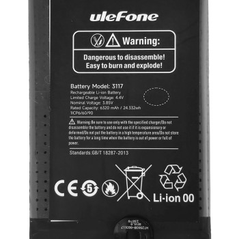 ULEFONE μπαταρία για smartphone Armor X13