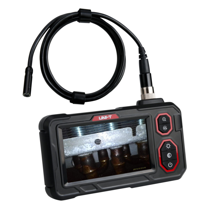 UNI-T ενδοσκοπική κάμερα UT667 με οθόνη απεικόνισης, LED, 1m, IP67