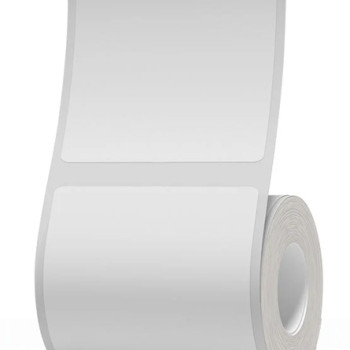 NIIMBOT ρολό θερμικών αυτοκόλλητων ετικετών T50X40-180-WH, 50x40mm, 180 ετικέτες, λευκό