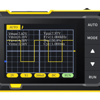 NIRSI παλμογράφος χειρός DSO152, 1 κανάλι, 200KHz, επαναφορτιζόμενος
