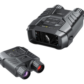 FNIRSI ψηφιακά κιάλια NVS-40 με νυχτερινή όραση, 6x zoom, 4K/36MP, μαύρα