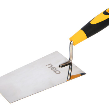 DELI μυστρί DL509330 με αντιολισθητική λαβή, ανοξείδωτο ατσάλι, 180mm