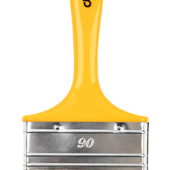 DELI πινέλο βαφής DL509138 με φυσικές τρίχες, πλαστική λαβή, 90mm