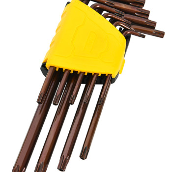 DELI σετ κλειδιά Torx DL230707G σε σχήμα L, T10-T50, 9τμχ