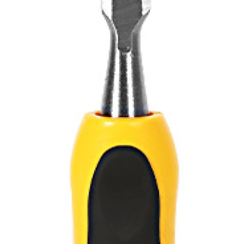 DELI σκαρπέλο ξύλου DL6212 με αντιολισθητική λαβή, 12.5mm