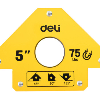 DELI μαγνητική γωνία συγκόλλησης DL-HDW75 με 45°/90°/135° γωνίες, 5
