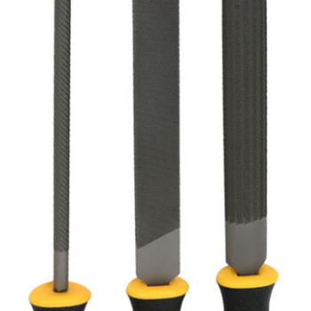 DELI σετ λίμες DL75108 με αντιολισθητική λαβή, μετάλλου, 200mm, 3τμχ