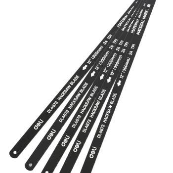 DELI σετ λάμες πριονιού σιδήρου/ξύλου DL4673, 300mm, 24 TPI, 5τμχ