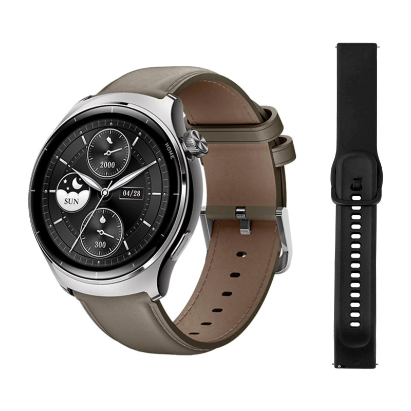 MIBRO smartwatch Lite 3 Pro με 2x λουράκια, heart rate, 1.32