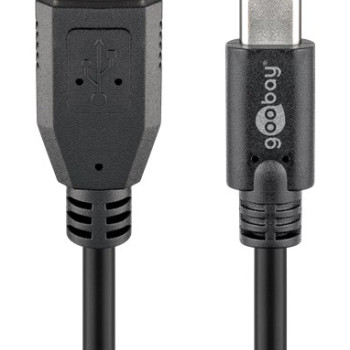 GOOBAY καλώδιο USB σε USB-C 71221, 15W, 5Gbps, 2m, μαύρο