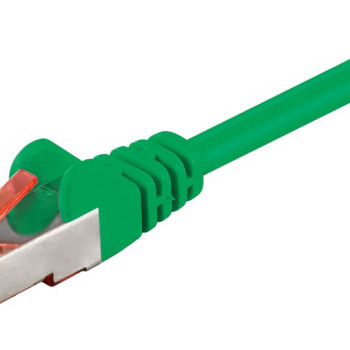 GOOBAY καλώδιο δικτύου 92454, CAT 6 S/FTP, copper, 250MHz, 0.15m, πράσινο