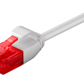 GOOBAY καλώδιο δικτύου 71546, CAT 6 U/UTP, slim, copper, 250MHz, 0.25m, γκρι