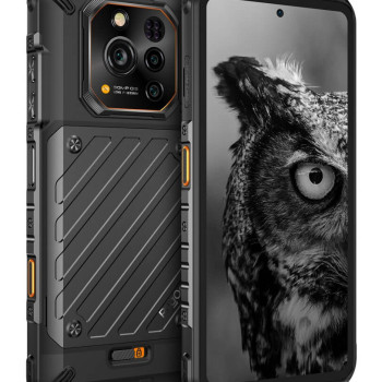 RUGONE smartphone Xever 7, 6.67", 12/512GB, 5G, 5550mAh, IP68/IP69K/MIL-STD-810H, μαύρο