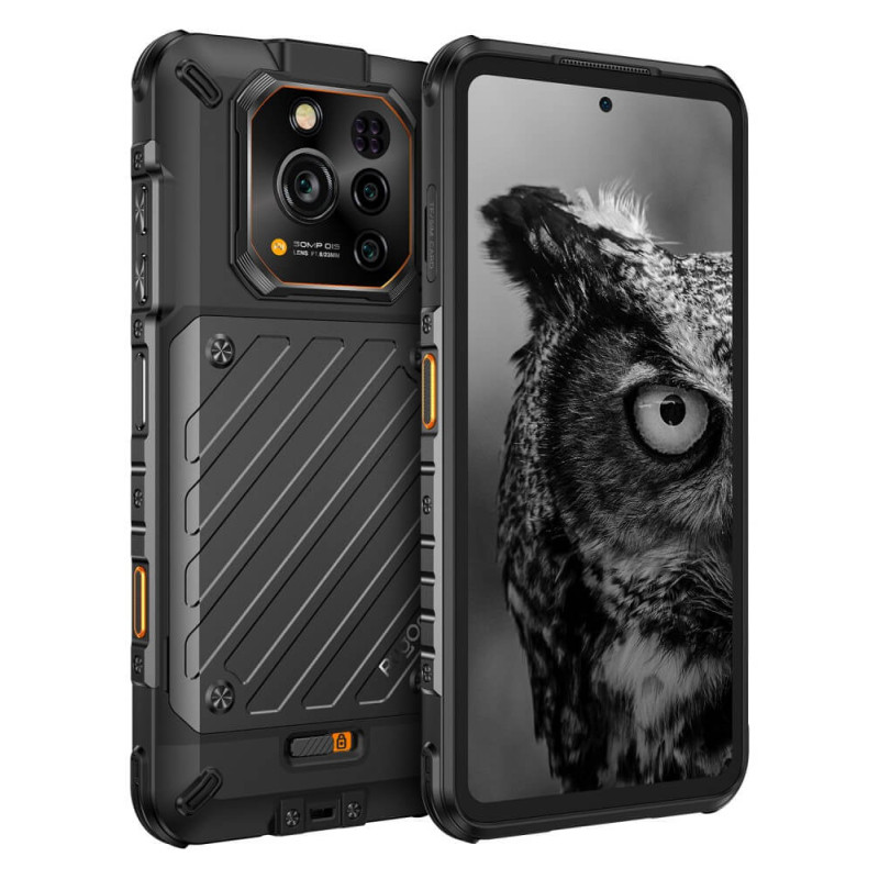 RUGONE smartphone Xever 7, 6.67", 12/512GB, 5G, 5550mAh, IP68/IP69K/MIL-STD-810H, μαύρο