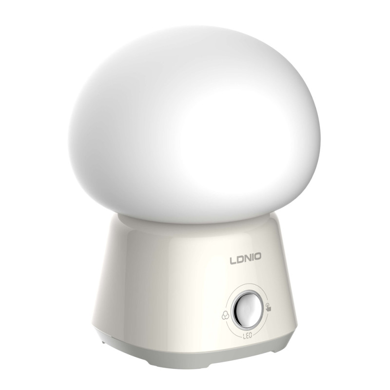 LDNIO LED φωτιστικό νυκτός Y4, RGB, ρυθμιζόμενο, επαναφορτιζόμενο, λευκό