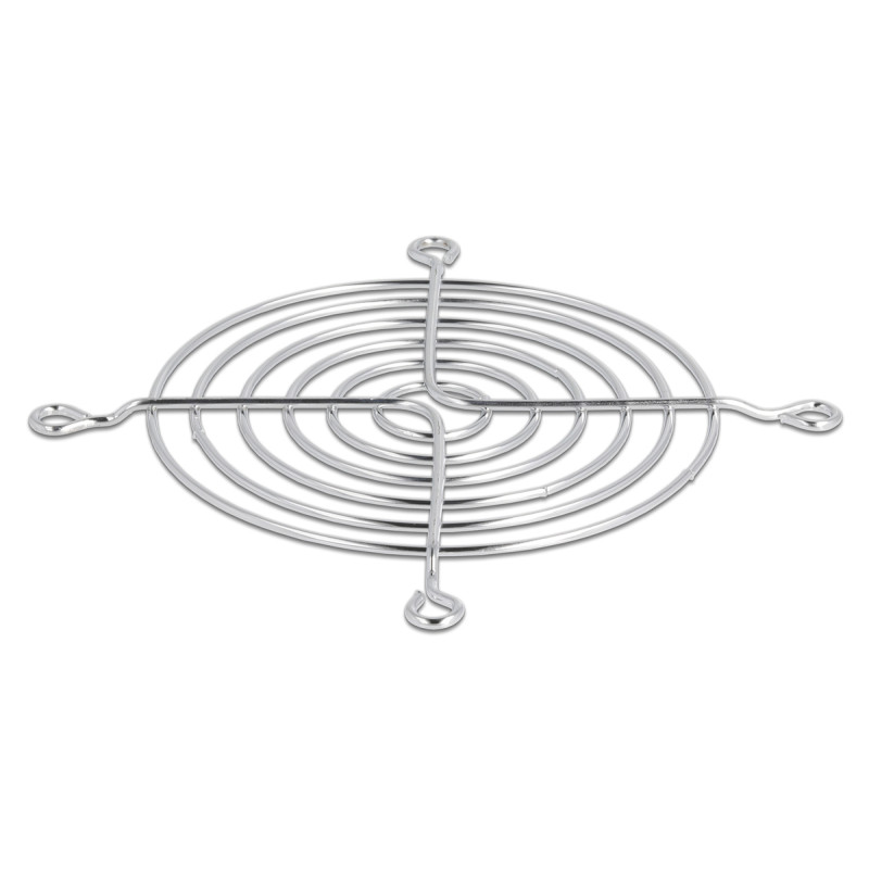 DELOCK σχάρα για 92mm ανεμιστήρα 67307, μεταλλική, ασημί