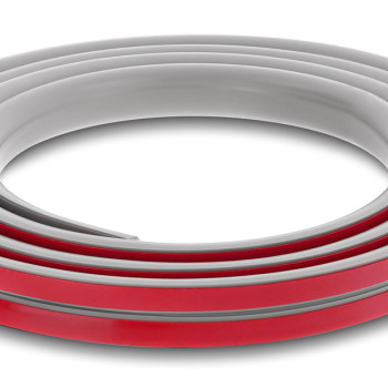 DELOCK κανάλι καλωδίων 20765 με αυτοκόλλητο, εύκαμπτο PVC, 20x10mm, 2m, γκρι