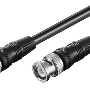 GOOBAY καλώδιο BNC 50272, RG58, 50 ohm, 1m, μαύρο