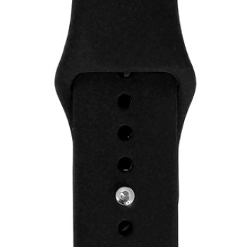 INTIME λουράκι σιλικόνης IT-071-BAND-BK για smartwatch A10 Pro, μαύρο