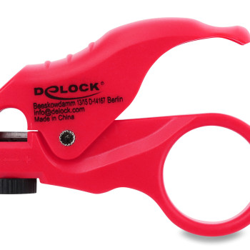 DELOCK εργαλείο απογύμνωσης καλωδίων δικτύου 90996, ρυθμιζόμενη λεπίδα
