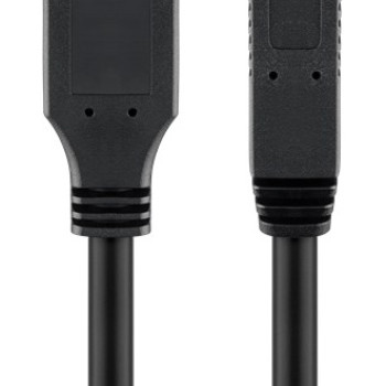 GOOBAY καλώδιο USB 3.0 σε USB Type B 95719, 1m, 5Gbps, μαύρο
