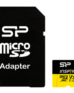SILICON POWER κάρτα μνήμης microSDXC Inspire, 128GB, UHS-I U3 A1 V30